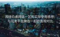 围绕白虎网站一区的实际使用感想：与同类平台放在一起的直观对比