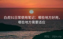 白虎91日常使用笔记：哪些地方好用，哪些地方需要适应