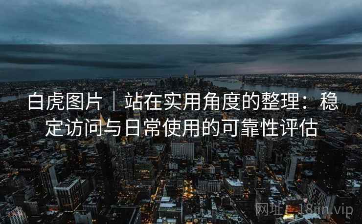 白虎图片|站在实用角度的整理:稳定访问与日常使用的可靠性评估 第2张 白虎图片|站在实用角度的整理:稳定访问与日常使用的可靠性评估 第2张
