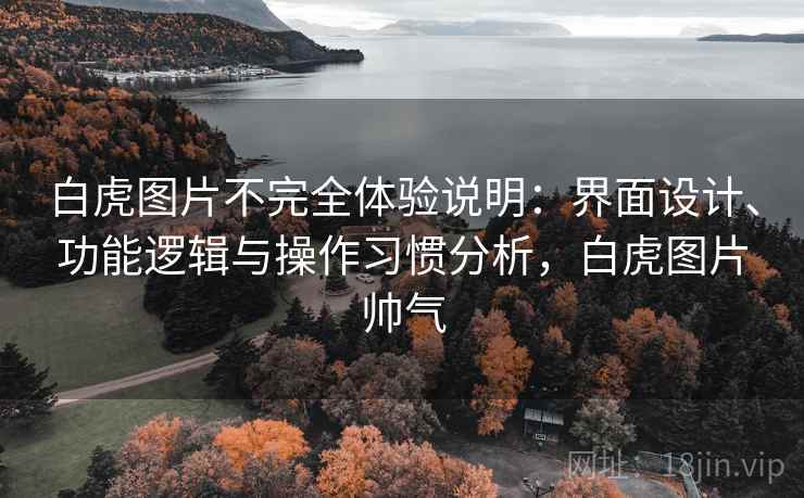 白虎图片不完全体验说明:界面设计、功能逻辑与操作习惯分析,白虎图片帅气 白虎图片不完全体验说明:界面设计、功能逻辑与操作习惯分析,白虎图片帅气